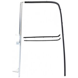 Window Felt and Run Channel Set 1957-60 2dr Ford