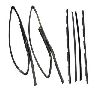 Window Felt and Run Channel Set 1988-95 2dr 4dr Chevrolet GMC