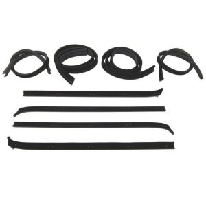 Window Felt and Run Channel Set 1980-93 2dr 4dr Dodge Plymouth