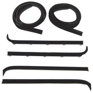 Window Felt and Run Channel Set 1980-86 2dr 4dr Ford