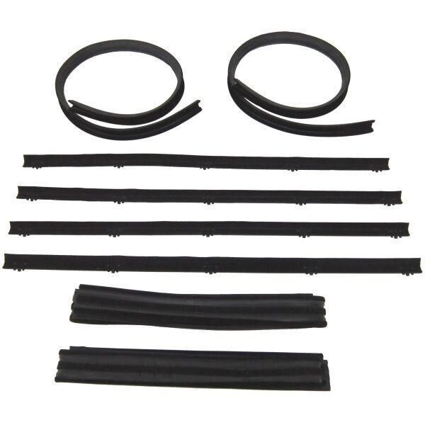 Window Felt and Run Channel Set 1972-79 2dr 4dr Dodge Plymouth