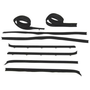 Side Window Run Channel and Beltline Set 1973-80 2dr 4dr Chevrolet GMC