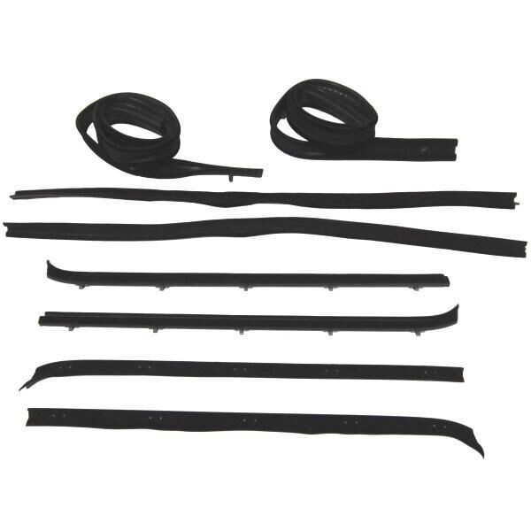 Side Window Run Channel and Beltline Set 1973-80 2dr 4dr Chevrolet GMC