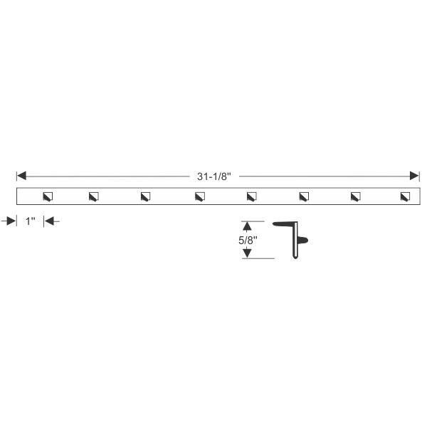 Outer Beltline Weatherstrip - Bild 5
