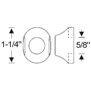 Shock absorber arm seal