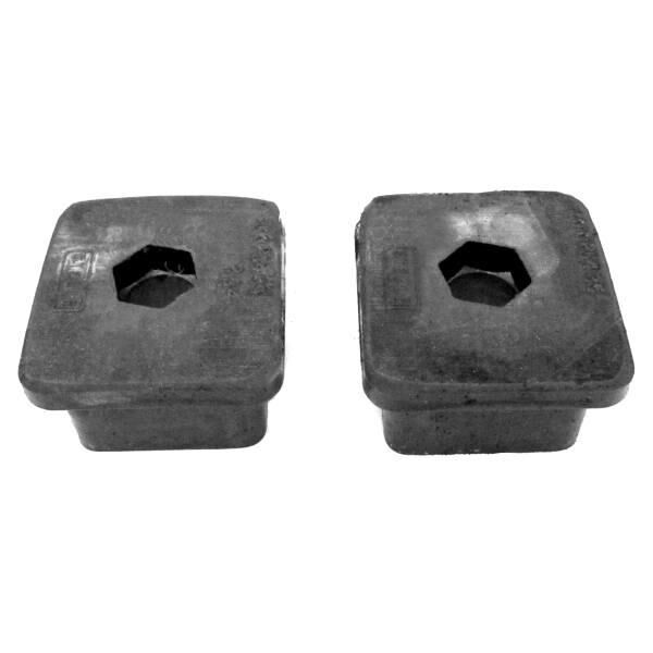 Axle rebound pad