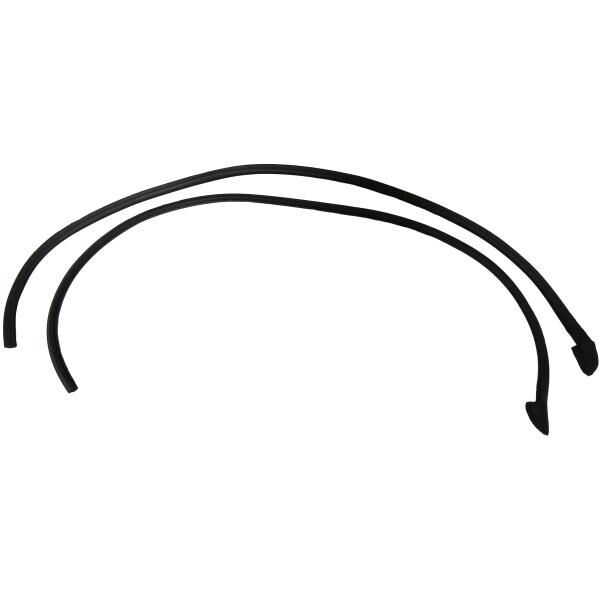 Hardtop Roof Rail Weatherstrips 1972-76 2dr ht Ford Lincoln - Bild 3