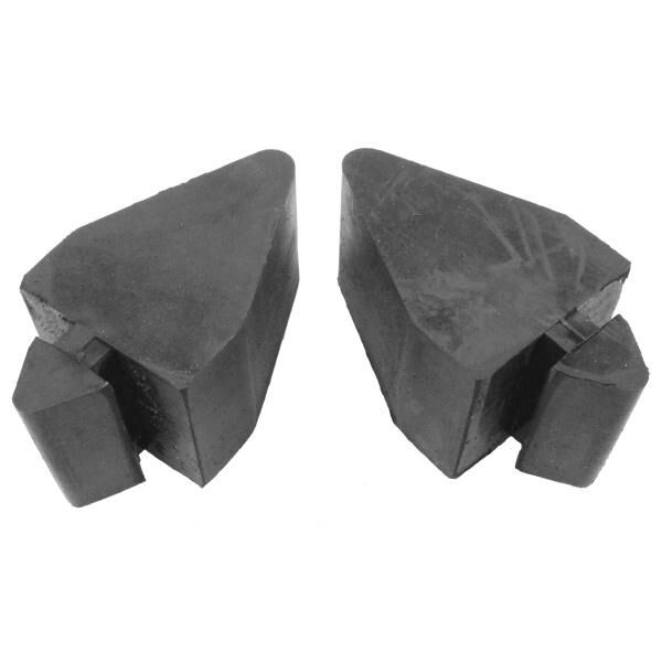 Axle rebound pad