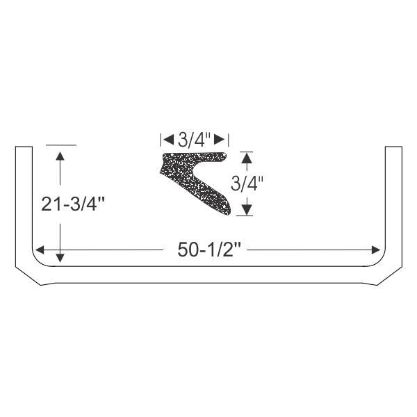Tailgate Weatherstrip - Bild 2