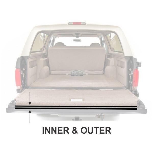 Tailgate Window Felt Weatherstrip - Bild 3