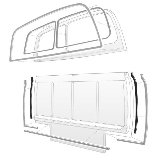 Tailgate Secondary Side Weatherstrip - Bild 7