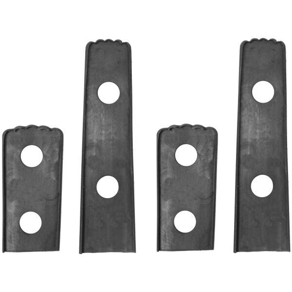 Trunk hinge mounting pad