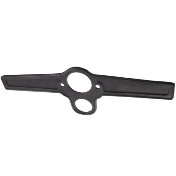 Trunk handle mounting pad