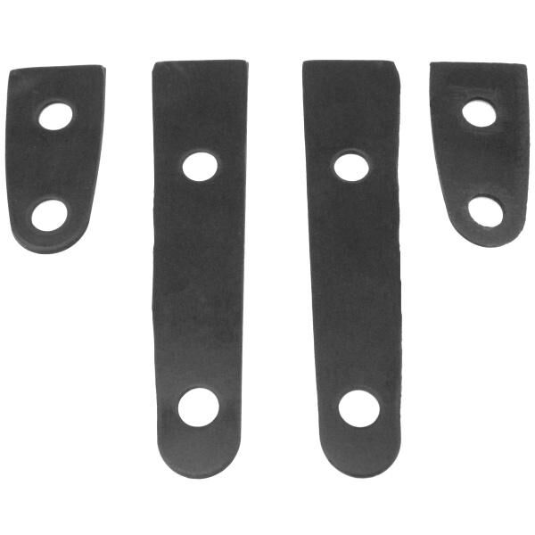 Trunk hinge mounting pad