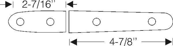 Trunk hinge mounting pad - Bild 2
