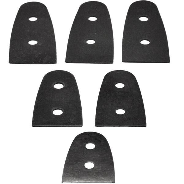 Trunk hinge mounting pad