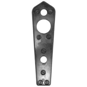 Trunk handle mounting pad