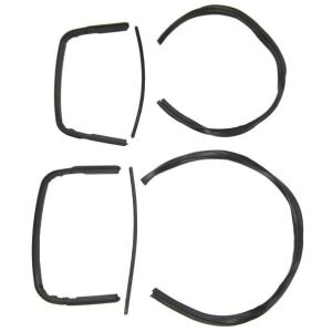 Rear Quarter Vent Window Weatherstrips 1933 4dr sedan Cadillac