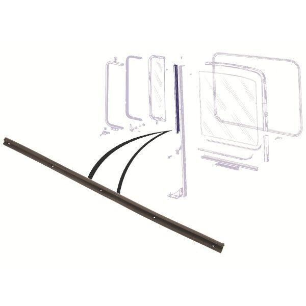 Vent division bar weatherstrip 1956 2dr Ford - Bild 2