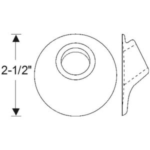 Side mount grommet 1936-37 2dr 4dr cab sedan Packard