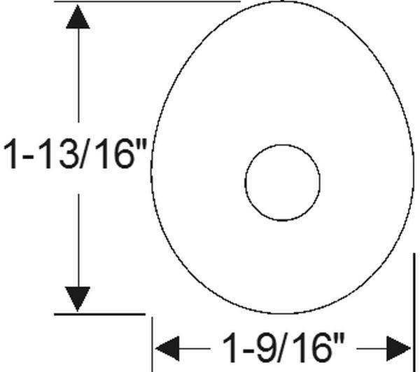 Wiper transmission gasket 1941-42 2dr 4dr cab Packard - Bild 2
