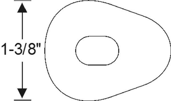 Wiper transmission gasket 1941-47 2dr 4dr sedan Packard - Bild 2