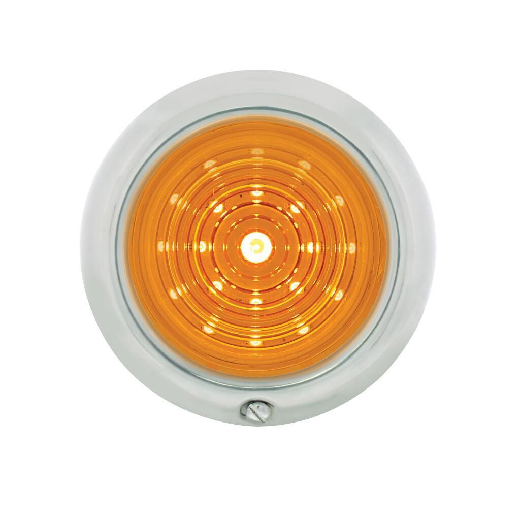 26 Amber LED Parking Light Assembly For Ford Car (1947-1948)& Truck (1942-1947)
