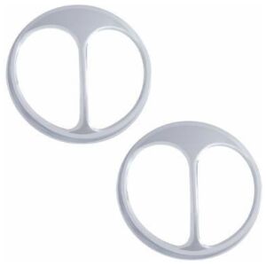 Chrome Cat's Eye Headlight Cover (Pair)