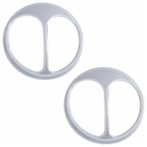 Chrome Cat's Eye Headlight Cover (Pair)