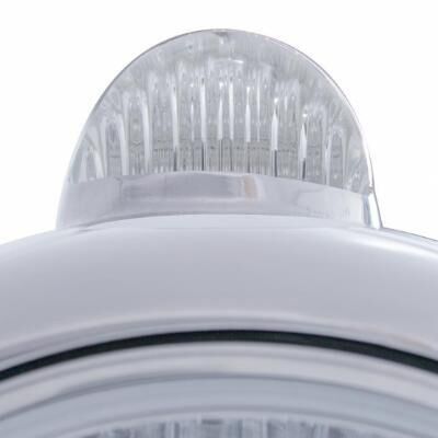 Stainless Steel Guide 682-C Headlight H4 & Dual Mode LED Signal - Bild 3