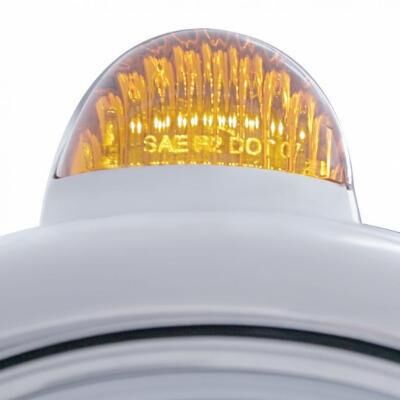 Chrome Guide 682-C Headlight H4 With Amber LED & Dual Mode LED Signal - Bild 3