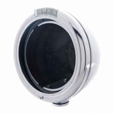 Classic Headlight No Bulb With LED Turn Signal