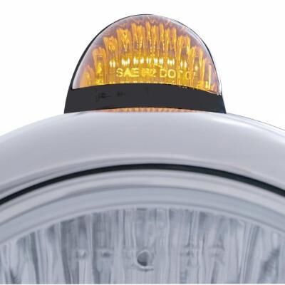 Black Guide 682-C Headlight 6014 & Dual Mode LED Signal - Bild 3