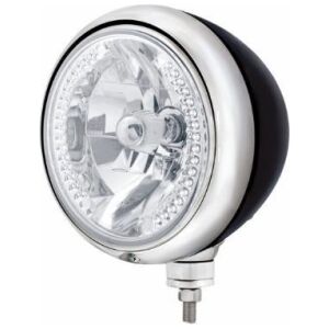 Guide 682-C Style Headlight H4 Bulb With 34 White LED