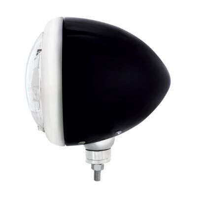 Black Guide Headlight 5 LED Bulb - Chrome - Bild 3