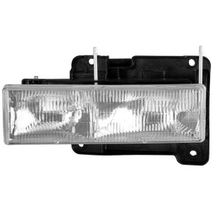 Composite Type Headlight With Bracket For 1990-1998 Chevy & GMC Truck