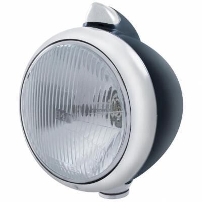 Black Guide 682-C Headlight H4 & Original Style LED Signal