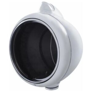 Chrome Guide 682-C Headlight No Bulb With Original Style LED Signal