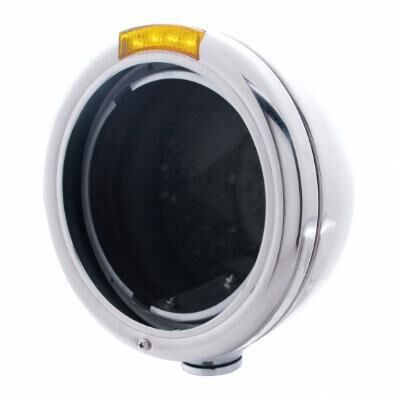 Classic Headlight No Bulb With LED Turn Signal