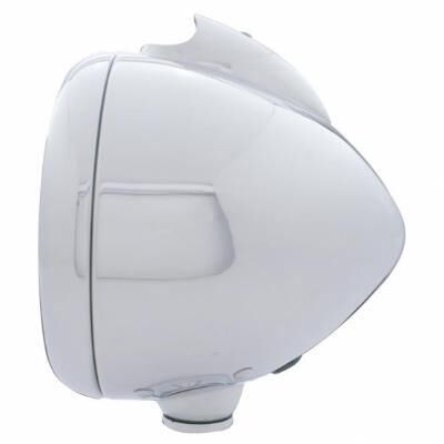Stainless Steel Guide 682-C Headlight H4 With White LED & Dual Mode LED Signal - Bild 4