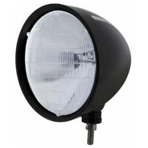 Black "Billet" Style Groove Headlight H6014 Bulb