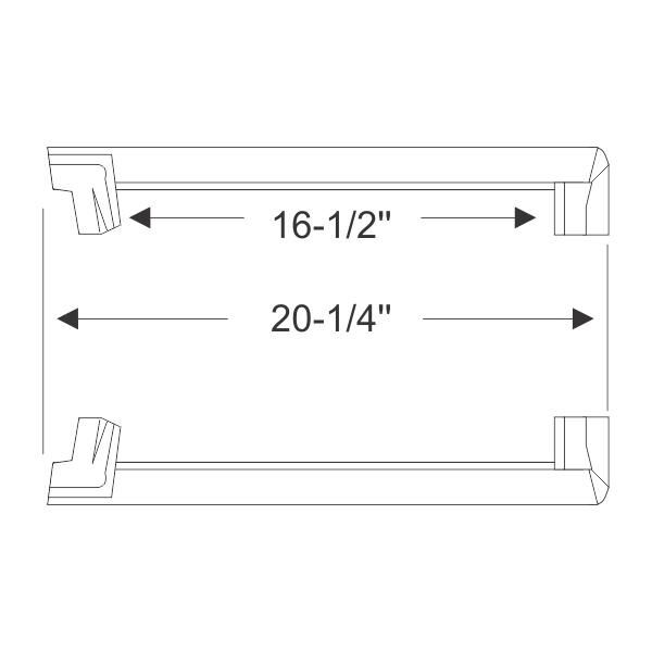 Removable Hardtop Roof Side Rail Weatherstrips 1997-2004 2dr Chevrolet - Bild 2