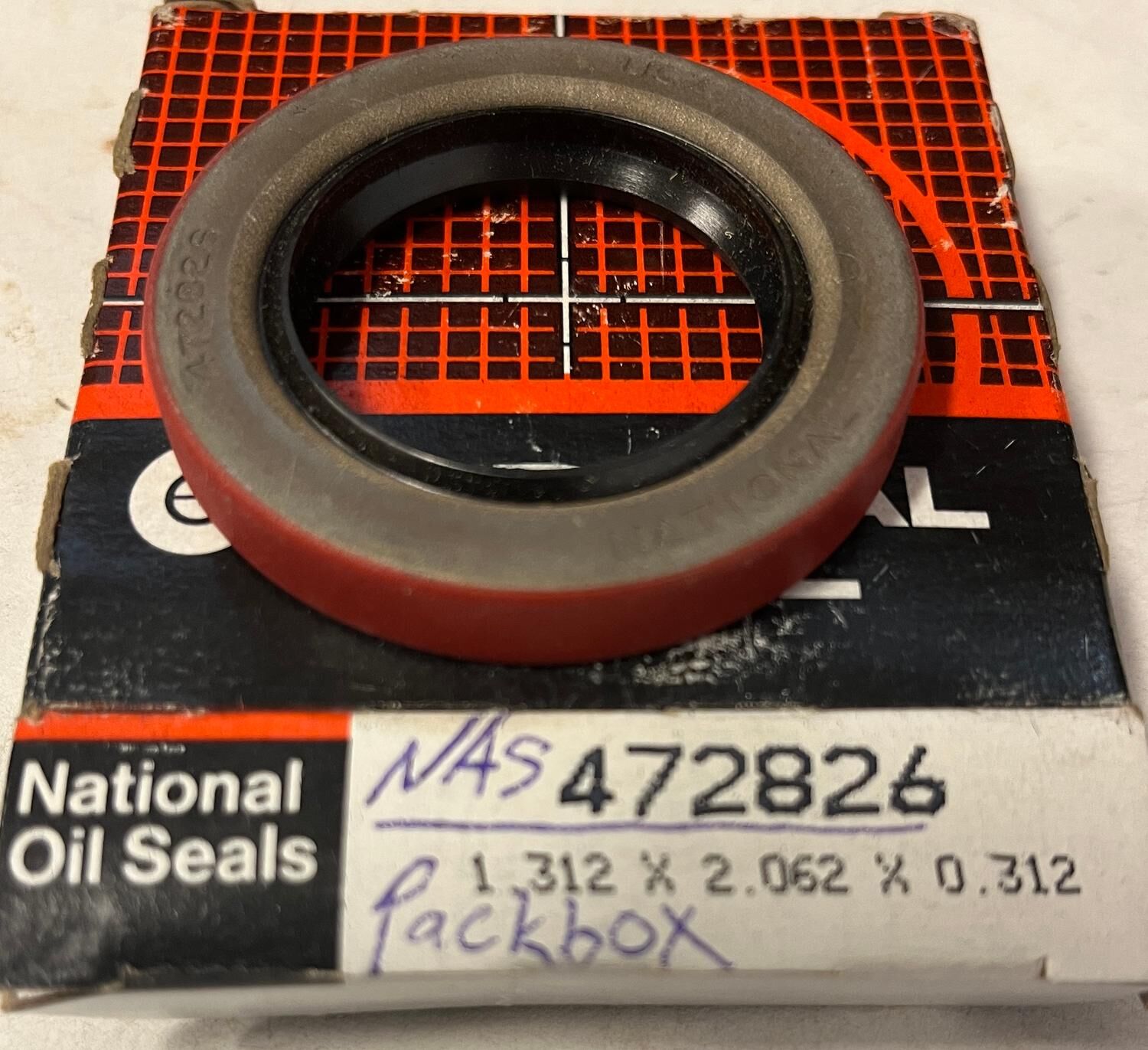 Packbox 33,33x52,38x7,93 mm NBR NAS 472826