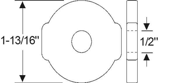Karrosseribussningar 1937-48 2dr 4dr ht cab sedan Chrysler DeSoto Dodge Plymouth - Bild 2