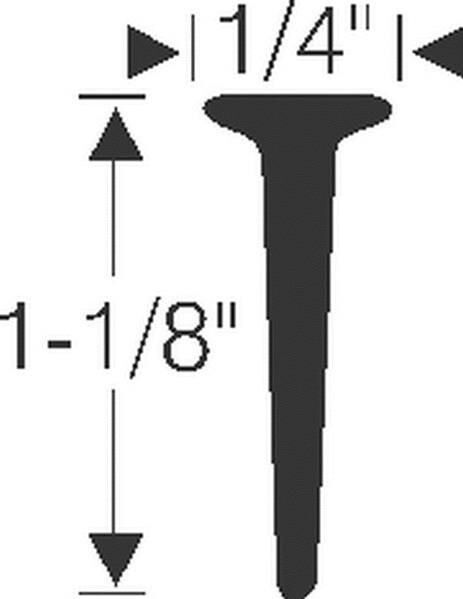 Rear Grill To Body Seal 1959-60 2dr 4dr ht cab sedan Cadillac - Bild 2