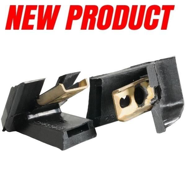 Front Door Vent Window Upper Bumpers 1962-63 4dr cab sedan Lincoln