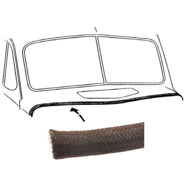 Torpedtyglist Huv 1932-37 2dr 4dr cab sedan Ford