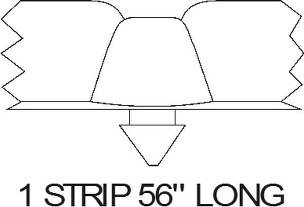 Torpedgummlist Huv 1941 2dr 4dr cab sedan Buick