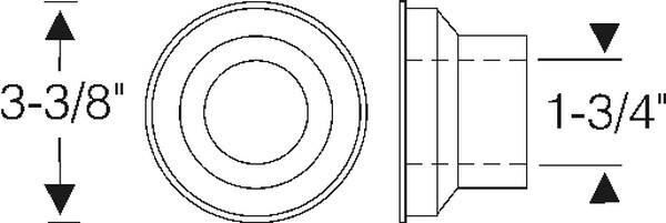 Engine Mount Cushion 1929-31 2dr 4dr cab sedan Cadillac