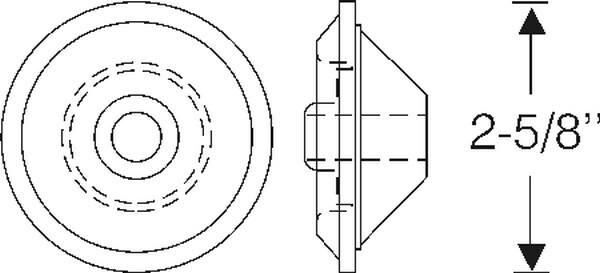 Engine Mount Pad 1933 2dr 4dr cab sedan Cadillac